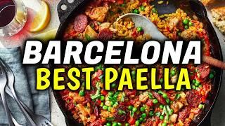 8 BEST Paella Restaurants in Barcelona, Spain | Best Paella in Barcelona