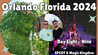 Walt Disney World Vlog | Days 8 and 9 | EPCOT | Magic Kingdom | Happily Ever After | World Showcase