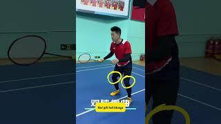 Bí Quyết Bước Đệm đầu tiên để đón cầu #caulong24h #caulonghanoi #caulonghanoi #badminton
