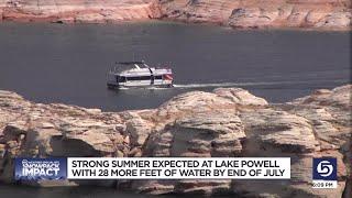 ‘Big summer’ expected at Lake Powell as water levels keep rising