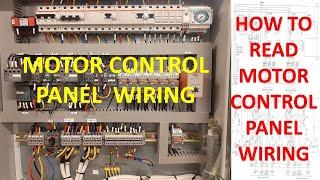 How To Wire A Motor Control Panel | 3 Phase Motor Control Wiring Diagram