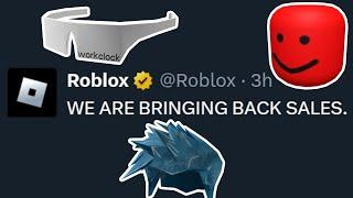 ROBLOX SALES ARE BACK!!!