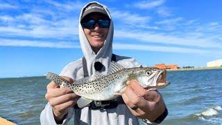 Non-Stop Trout Action on the Seawall | Inshore Fishing | Virginia Beach, FL