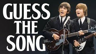 Can you guess the Beatles song from the final chord?