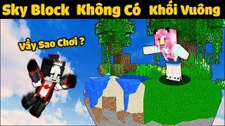 MỀU THỬ THÁCH 24GIỜ SINH TỒN SKYBLOCK KHÔNG CÓ KHỐI VUÔNG TRONG MINECRAFT*REDHOOD SỐNG TRÊN SKYBLOCK