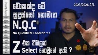 What is the meaning of  No Qualified Candidates  UGC Registration  A/L