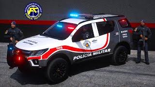 FORÇA TÁTICA PERSEGUIÇÃO + CONFRONTO PMESP | GTA 5 POLICIAL