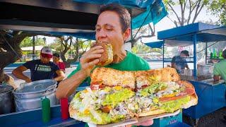 Guatemala Street Food Tour!!  CRAZIEST HOT DOGS in the World in Guatemala City!