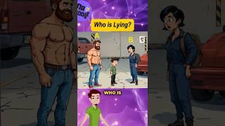 Can you spot the liar? #riddleoftheday #brainteasers #funny #enigma #riddlechallenge #riddle #quiz
