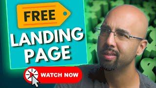 How To Make A Landing Page For Affiliate Marketing For FREE! - 100% Working!