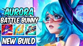 BATTLE BUNNY AURORA FULL AP BURST - NEW CHAMPION GAMEPLAY | New Build & Runes | League of Legends