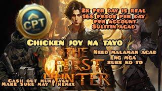 The first hunter - cashout solid 2k per day talaga new free to play to earn