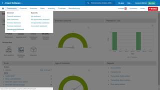 Exact Software Functionality - Dashboards