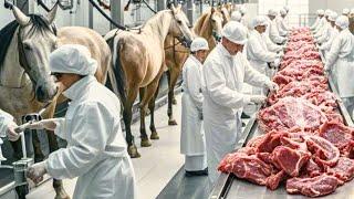 How Millions Of Horses Are Processed In Factories - Explore US Farm