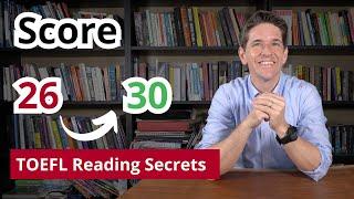 TOEFL Reading SECRETS Every Student Should Know