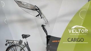 VELTOP CARGO - Wetterdach für Cargo bike Transportrad Lastenrad