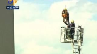 Passengers Rescued After Cable car Gondola Crashes in Cologne | Germany