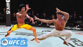 UFC5 Bruce Lee vs Jean Claude Van Damme EA Sports UFC 5 PS5