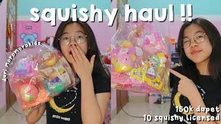 Squishy haul from moromorokidz / 150k dapet 10 squishy licensed??