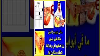 تعليم كوردات ترنيمة إلهنا عظيم على الجيتار #shorts