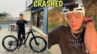 CYCLING GARDA ACCIDENT BHO / HEPLIPAD TRIAL / ​⁠@rajkumarthapamagar32