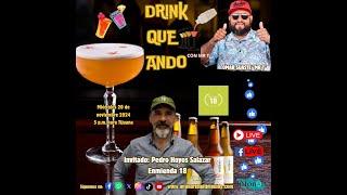 Drinkeando con MR T. con Pedro Hoyos y Alberto Paz de Destilería Enmienda 18