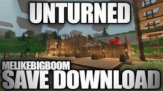 Unturned: My New Save Download! (Gas Station, Garage Spaces, APC, Reinforcements)