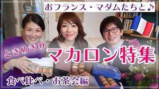 【Japanese Guide in Paris / Blind test of famous Parisian macaroons】