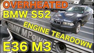 BMW E36 M3 S52 Engine Teardown! THIS? You Parked Your Car In the Weeds For Years Over This?