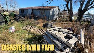 120 YEAR old FARM clean up ~ unearth MANY treasures!