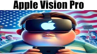 Gen Alpha with Apple Vision Pro be like