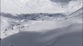 Kedarnath view in winter | Kedarnath Yatra by helicopter I Kedarnath temple I