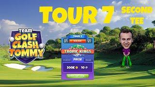 Golf Clash tips, Hole 8 - Par 3, Sunshine Glades - Tropic Kings, Tour 7 - GUIDE/TUTORIAL