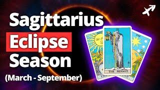 SAGITTARIUS - "This ENDS NOW! Major Life Transitions!" | 2025 Eclipse Season Tarot Reading