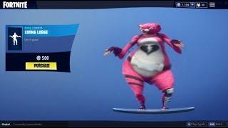 FORTNITE LIVING LARGE BASS BOOSTED