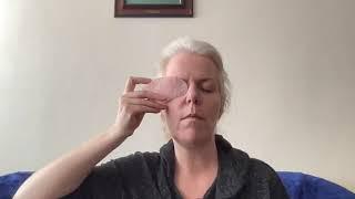 Gua Sha for tired eyes