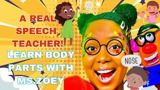 Learning for toddlers 2 years old (head shoulders knees and toes song faster)