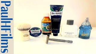 Bluebeard's Revenge Cutlass DE Razor | Proraso Aloe & Vitamin E Shaving Cream (Blue)