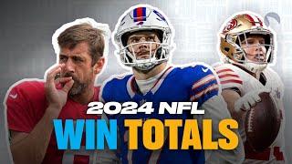 NFL 2024 BEST BETS: Win Totals for the Jets, Bills, Ravens, Raiders and more! #nfl #nflbetting