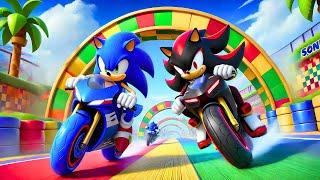 SONIC x SHADOW GENERATIONS: The Ultimate Motor Race? | Funny Story | Sonic The Hedgehog 3 Animation