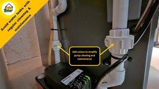 How to Add PVC Unions to Your Condensate Pump to Simplify Maintenance