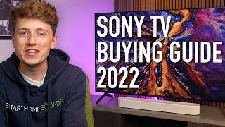 Sony TV 2022 Buying Guide: What are the differences?