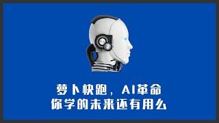 萝卜快跑，AI革命？ | 同学，你学的东西未来还有用么？