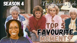  Top 5 Favourite The Golden Girls Episodes of Season 4  | Alexxa Reacts