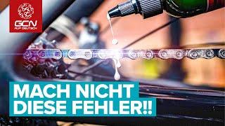 Die 5 größten Fehler mit Schmiermitteln fürs Fahrrad