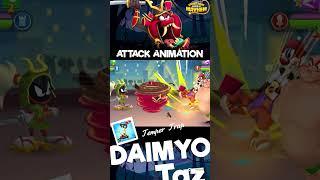 ATTACK ANIMATION I Daimyo Taz | Looney Tunes World of Mayhem #looneytuneswom #gaming