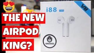 Best Sounding Airpod Clones Yet Knockies i88 TWS