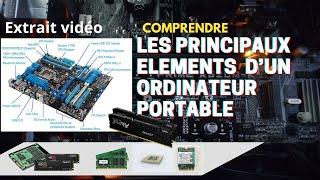 Les Eléments d'un ordinateur Portable || Formation Maintenance Informatique