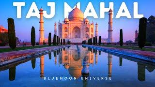 Taj Mahal Drone View in 4K BlueMoon Universe