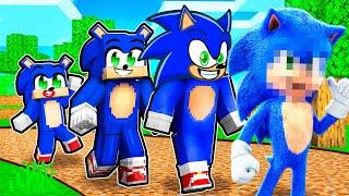 Sonic’s BIRTH to REALISTIC Life in Minecraft!